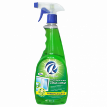 Средство для мытья стекол и зеркал РИО РОЙЯЛ ЗЕЛЕНОЕ ЯБЛОКО 750мл курок 1/12