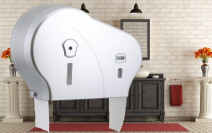 Диспенсер для туалетной бумаги пластиковый, Vialli DMJ1M