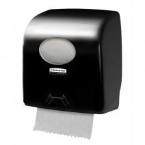 Диспенсер для рулонных полотенец черный KIMBERLY AQUARIUS SLIMROLL