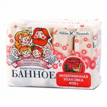 Туалетное мыло БАННОЕ 140г 1/4/48