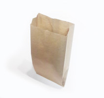 Пакет бумажный 80х45х185 мм, крафт (2500 шт.)