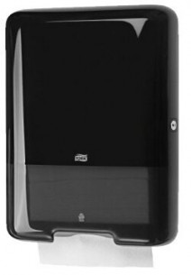 Диспенсер для полотенец ZZ Tork, 553008 черный Singlefold