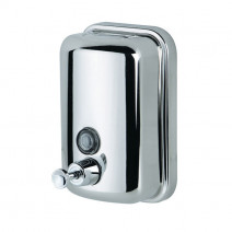 Диспенсер наливной для жидкого мыла металл, хром KSITEX SD1618-500 0,5л 1/1