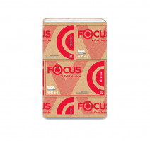 Салфетки 2сл белые для диспенсера Focus 200шт/упак (5049941) (15 шт.)