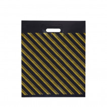 Пакет полиэтиленовый с вырубной ручкой 40х50см, 50мкм, 50шт ЗОЛОТАЯ ПОЛОСА 1/10