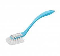 Щетка для мытья посуды пластиковая на длинной ручке