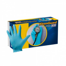 Перчатки нитрил KLEENGUARD*G10 Blue Nitrile рр 9-L, без напыления, голубые, 50пар 1/10