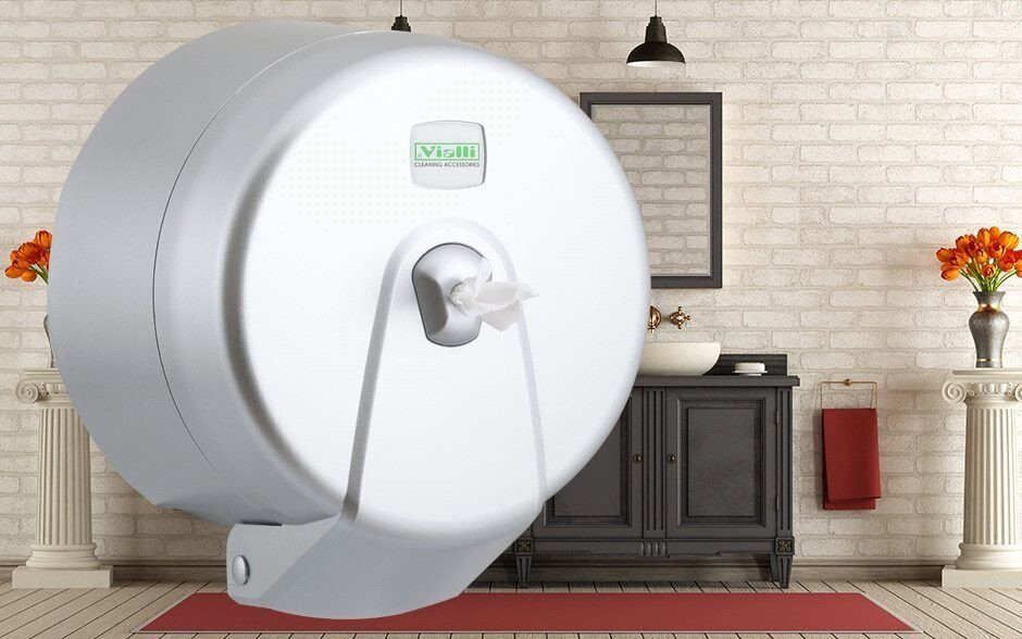 Диспенсер для туалетной бумаги с замком, Vialli K3M