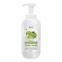 МИЛАНА мыло-пенка 500мл СЛИВОЧНО-ФИСТАШКОВОЕ МОРОЖЕНОЕ с дозатором 1/12