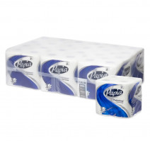 Туалетная бумага 3сл 8рул/упак Papia белая (5036905)