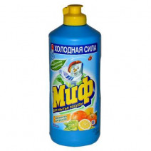 Средство для посуды СВЕЖЕСТЬ ЦИТРУСОВ МИФ 500мл 1/21