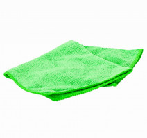 Салфетка микрофибра 30х30см универсальная зеленая