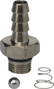 Ниппель под шланг, 1/8