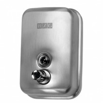 Диспенсер наливной для жидкого мыла, сталь, хром, матовый BXG SD H1-500М 500мл 1/30