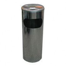 Урна пепельница нержавеющая сталь d=23см, h=60см с внутренней емкостью 1/1
