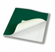 Тетрадь А5 48л клетка обложка бумвинил