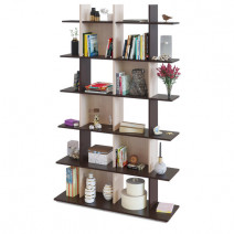 Стеллаж Сокол СТ-6 Венге / Беленый дуб