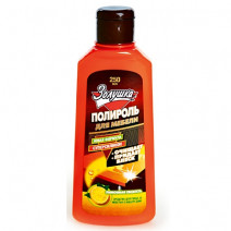 Полироль для мебели ЗОЛУШКА суперсиликон ЛИМОННАЯ СВЕЖЕСТЬ 250мл 1/24