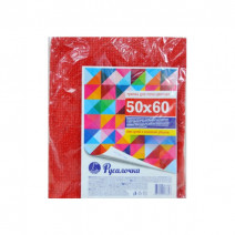 Тряпка для пола х/б, цветная РУСАЛОЧКА 50*60см 1/20