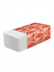 Полотенца Focus Premium V сложения 2 слоя 23х23 см, 200 листов