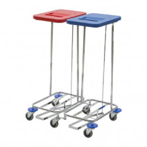 Vermop Тележка Meditrans - 2 секции с двумя крышками