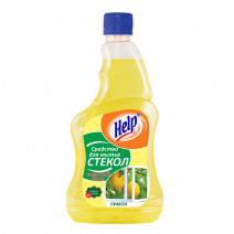 Средство для мытья окон, стекла и зеркал ЛИМОН HELP 750 мл запасной блок 1/12