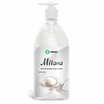 Крем-мыло ЖЕМЧУЖНОЕ MILANA 1л 1/6 насос