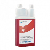 Средство для генеральной уборки в сангигиенических комнатах бассейнах саунах Н-126 1л 1/1