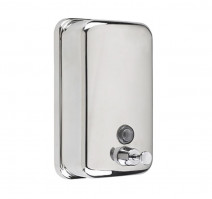 Диспенсер для жидкого мыла 1л металл заливной