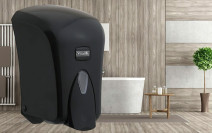 Диспенсер для пенного мыла 1000мл черный Vialli F6B