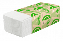 Полотенца Focus Eco V сложения 1 слой 23х23 см, 250 листов