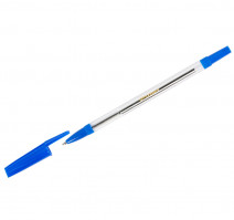 Ручка шариковая синяя толщина линии 0.5мм (50 шт.)