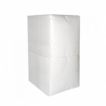 Салфетки бумажные 24*24см, 1сл, 250л, белые