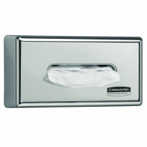 Диспенсер для салфеток для лица серебристый KIMBERLY 1/1