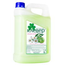 Жидкое мыло ЯБЛОКО КЛЕВЕР 5л 1/4 перламутровое