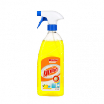 Средство для мытья стекол ЛИМОННАЯ СВЕЖЕСТЬ YPLON 1л курок 1/12