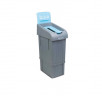 Контейнер для раздельного сбора мусора 80л FANTOM под бумажные отходы