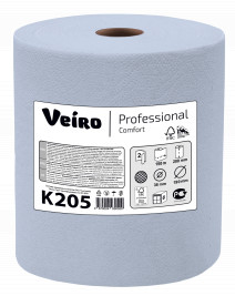 Полотенца бумажные ролевые Veiro Professional Comfort, 2 сл, 150 м, синие