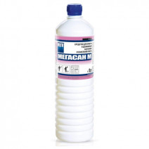 Гель для очистки и дезинфекции сантехники и кафельной плитки МЕГАСАН М 1л 1/12