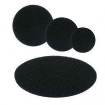 Чёрный размывочный круг (пад), 100DB013