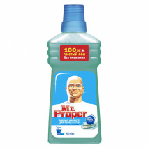 Моющая жидкость для полов и стен ГОРНЫЙ РУЧЕЙ и ПРОХЛАДА MR PROPER 500мл 1/20