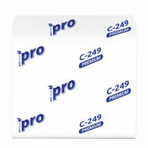 Туалетная бумага листовая белая PROtissue Vсл, 2сл, 250л