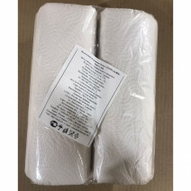 Бумажное полотенце белое ТЕРРАЛАЙН Snow Lama 2шт, 2сл, 12,5м