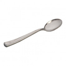 Ложка чайн. 130мм, металлизированная, ПС, 6шт/уп 1/150уп