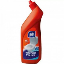 Средство для чистки туалета МОРСКОЙ БРИЗ ЧИСТЫЙ ТУАЛЕТ HELP 750г 1/12