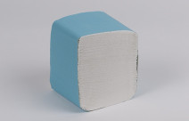 Туалетная бумага листовая супербелая НРБ 2сл, 250л