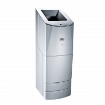 Напольный мусорный бак Ille Press Max, под сталь