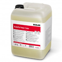 Ecolab Ecobrite Power Color жидкий усилитель для стирки цветного текстиля и текстиля с сильными жировыми и белковыми загрязнениями на основе ПАВ