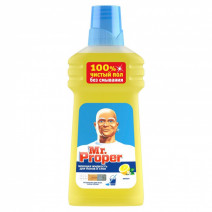 МИСТЕР ПРОПЕР 500мл моющ.жидкость д/полов и стен ЛИМОН 1/20
