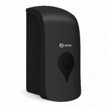 Диспенсер наливной для мыла-пены пластик, черный GRASS 1л